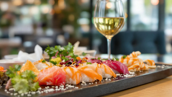 Accords vins sushis : le vin idéal pour poisson cru