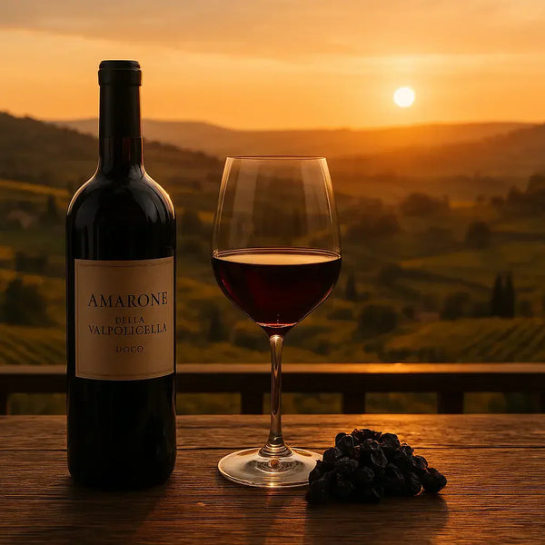 Amarone: Dry, powerful and complex Italian wine (DOCG)