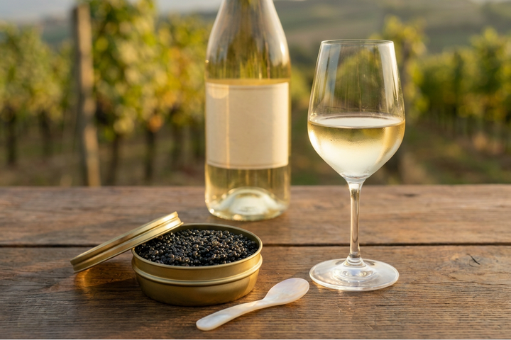 Quel vin blanc choisir pour accompagner le caviar ?
