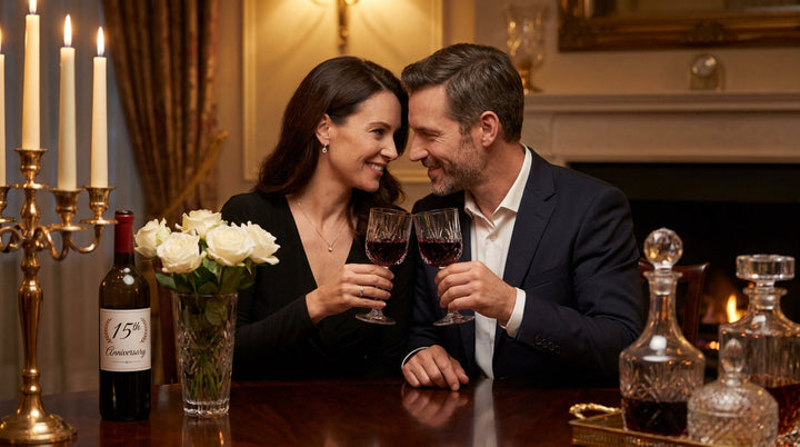 Noces de cristal : 15 ans de mariage, traditions et cadeaux