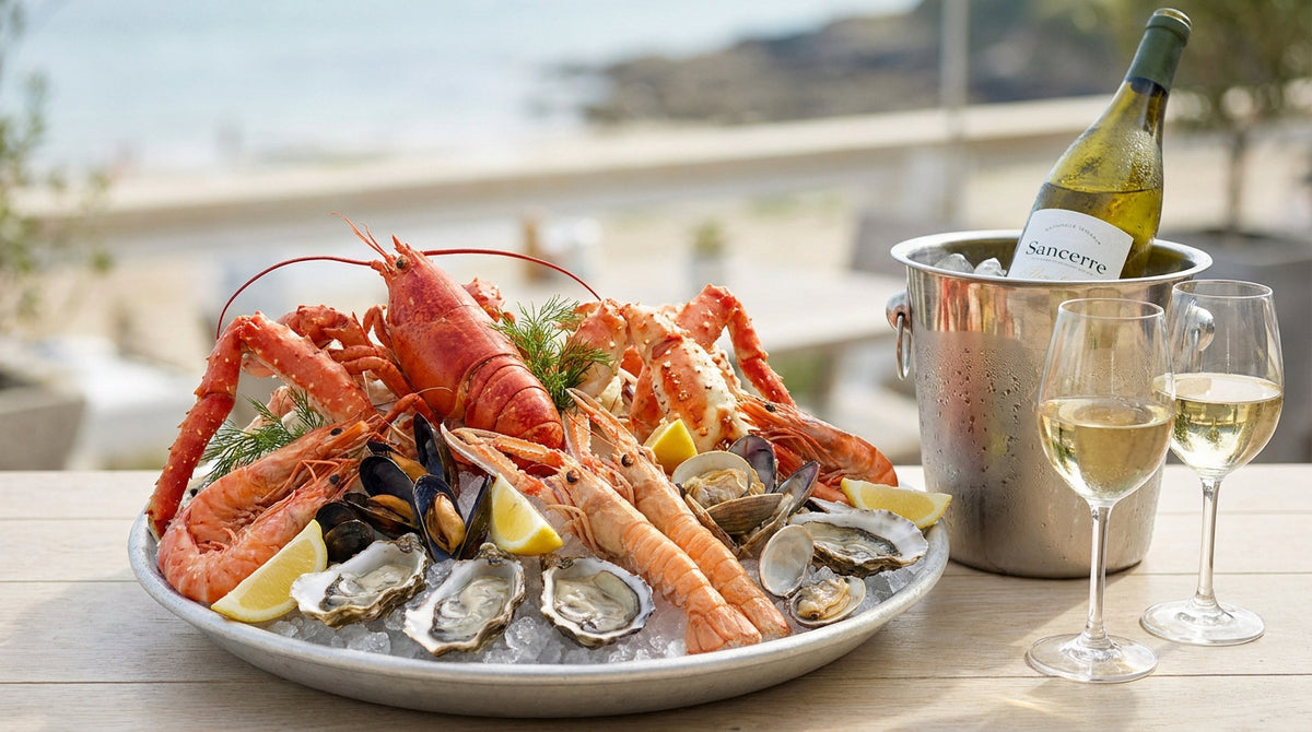 Quel vin avec un plateau de fruits de mer et des crustacés