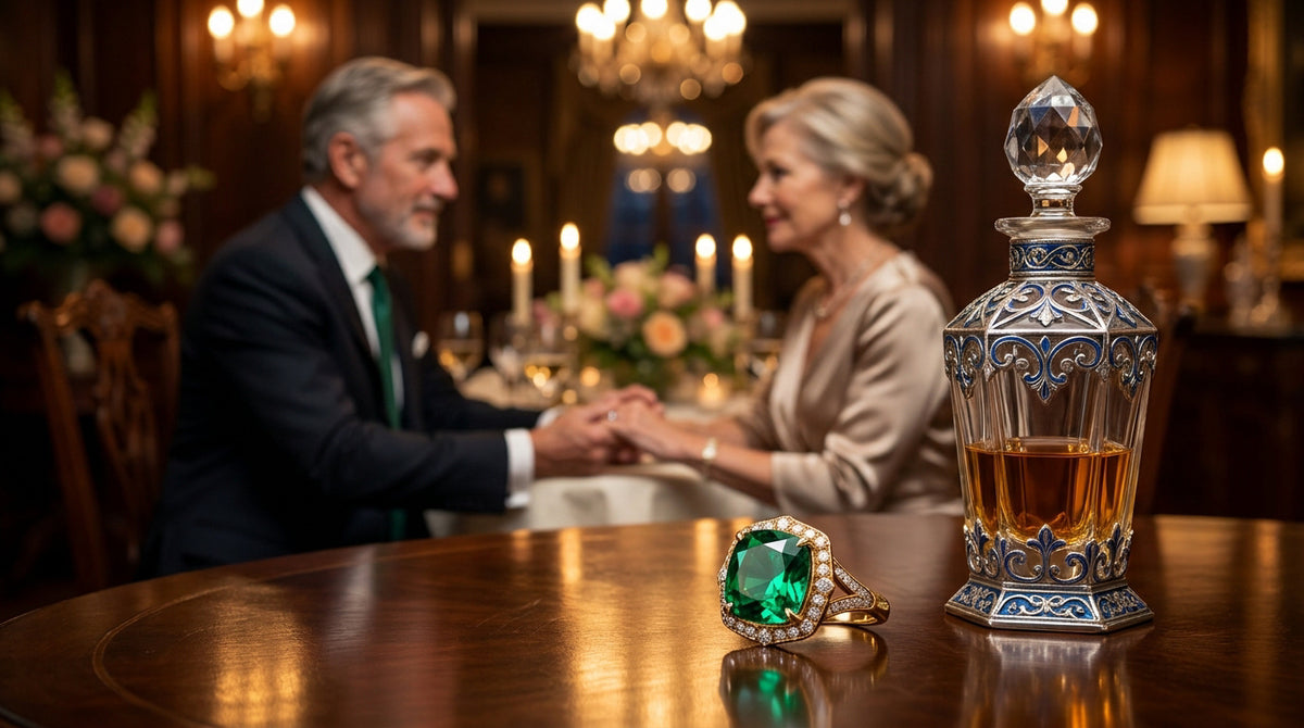 Noces d'émeraude : 40 ans de mariage, symbolique et cadeaux