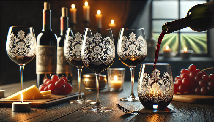 Les verres à vin gravés pour une expérience de dégustation raffinée