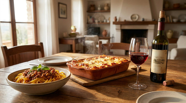 Quel vin avec des lasagnes et des pâtes à la bolognaise