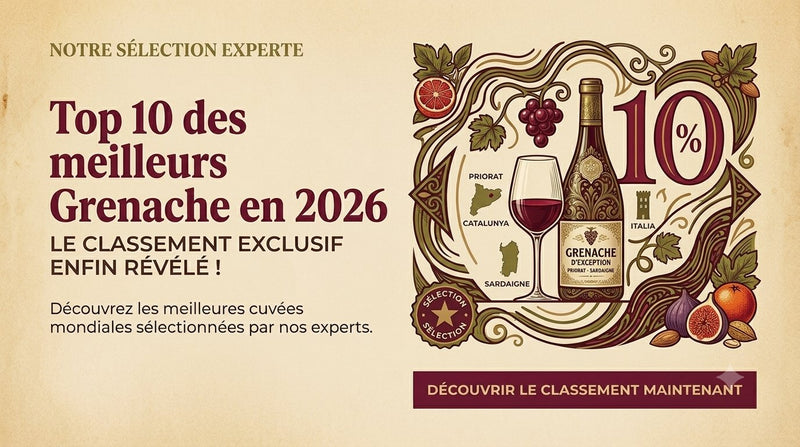 Top 10 des meilleurs Grenache 2026