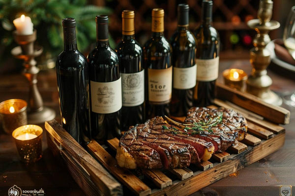 vin et viande rouge artisanale