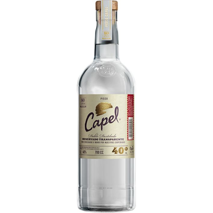 Capel - Pisco Doble Destilado Reservado Transparente