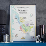 The Bordeaux Wine Map