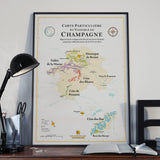 The Champagne Wine Map