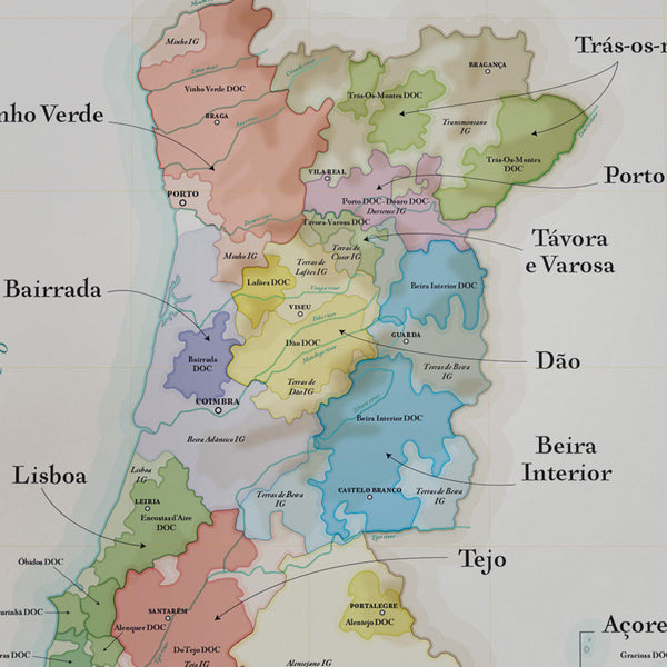 La Carte des Vins du Portugal