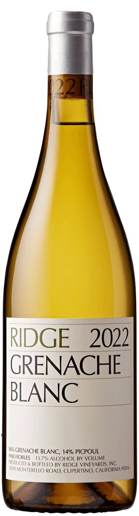 Ridge Vineyards - Grenache Blanc - 2024