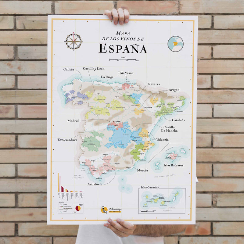 The Spanish Wine Map