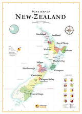 The New Zealand Wine Map