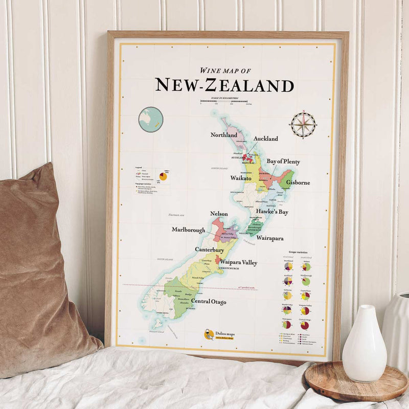 The New Zealand Wine Map