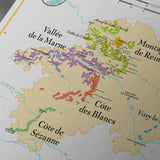 The Champagne Wine Map