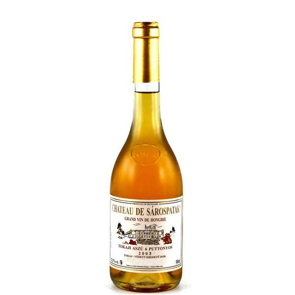 Château de Sárospatak - Tokaji Aszú 6 Puttonyos 2003 - Le Baroudeur du Vin